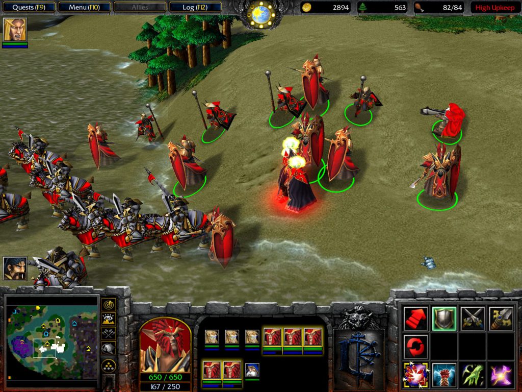 Warcraft 3 low-spec spil